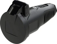 PC Electric 2412-sscw, PC Electric 2412-sscw Schutzkontaktkupplung Gummi 250V...