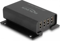 Delock 64226, Delock 64226 USB-Hub 4 Port USB-A, DC-Buchse 3.5mm USB 2.0 480MBit/s