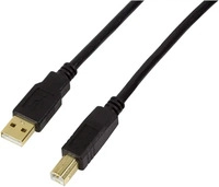 LogiLink UA0264, LogiLink USB-Kabel USB 2.0 USB-A Stecker, USB-B Stecker 10.00 m
