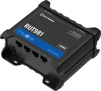 Teltonika RUT981000000, Teltonika RUT981 - Wireless Router - WWAN 3-Port-Switch