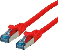 Roline 21.15.2816, Roline 21.15.2816 RJ45 Patchkabel CAT 6a S/FTP 7.50m Rot 1St.