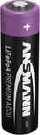 Ansmann 1300-0021, Ansmann Lithium-Eisenphosphat Akku Mignon AA 500 mAh Mignon
