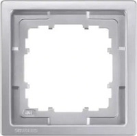 Siemens 5TG13211, Siemens Schalterprogramm 1fach Rahmen Delta Metallic 5TG13211...