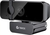 Teros TE-9072, Teros TE-9072 Webcam 2560 x 1440 Pixel Mikrofon, Standfu&szlig;