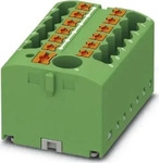 Phoenix Contact 3273360, Phoenix Contact 3273360 Verteilerblock 40.6mm Zugfeder Gr&uuml;n