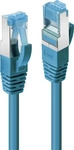 LINDY 47153, LINDY 47153 RJ45 Patchkabel CAT 6a S/FTP 10.00m Blau 1St.
