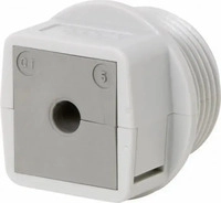 Icotek 45711, Icotek QVT 32 Kabeldurchf&uuml;hrung teilbar Polycarbonat Grau 1St.