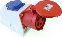 PCE 9225-6, PCE 9225-6 CEE Wandsteckdose 32A 5polig 400V 1St.