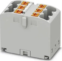 Phoenix Contact 3273395, Phoenix Contact 3273395 Verteilerblock 15.6mm Zugfeder Grau
