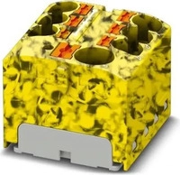 Phoenix Contact 3273876, Phoenix Contact 3273876 Verteilerblock Schwarz-Gelb 8St.