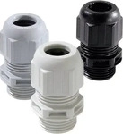 Wiska 10100469, Wiska 10100469 Kabelverschraubung M16 Kunststoff Lichtgrau 5St.