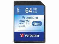 Verbatim 44024, Verbatim Premium SDXC-Karte 64GB Class 10, UHS-I
