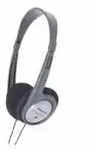 Panasonic RP-HT090E-H, Panasonic RP-HT090 On Ear Kopfh&ouml;rer kabelgebunden Grau
