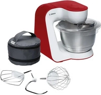 Bosch Haushalt MUM54R00, Bosch Haushalt MUM54R00 K&uuml;chenmaschine 900W Wei&szlig;, Rot