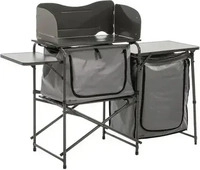 Campart Travel KI-0758, Campart Travel Camping-K&uuml;chen-Regal Polyester, Aluminium