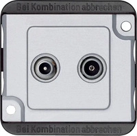 Merten 299460, Merten Antennendose SAT Einzelanschlussdose
