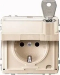 Merten MEG2317-7244, Merten Steckdose Aquadesign Wei&szlig; MEG2317-7244 1St.