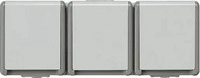 Siemens 5UB4731, Siemens Schalterprogramm Schutzkontakt-Steckdose Delta Grau 5UB4731