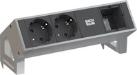 Bachmann 902.403, Bachmann 902.403 Steckdosenleiste ohne Schalter Wei&szlig;...