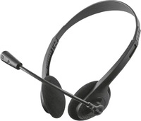 Trust 21665, Trust Primo Chat On Ear Headset kabelgebunden Stereo Schwarz