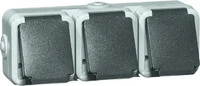 PEHA by Honeywell 306311, PEHA by Honeywell 1fach Komplett Steckdose Grau 306311 1St.