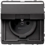 Merten MEG2612-7214, Merten Steckdose Aquadesign Anthrazit MEG2612-7214 1St.