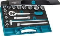 Steckschl&uuml;sselsatz 906 17-tlg.1/2 Zoll SW 10-32mm Z.90 6KT HAZET