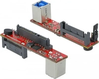Delock 62652, Delock Seriell Adapter [1x SATA - 1x USB 3.2 Gen 1 Buchse B (USB 3.0)]