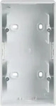 Busch-Jaeger 2CKA001799A0922, Busch-Jaeger 2fach Aufputzgeh&auml;use Verkehrswei&szlig;, Matt,