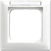 Busch-Jaeger 2CKA001754A4548, Busch-Jaeger 1fach Rahmen Rahmen Reinwei&szlig; (RAL 9010),