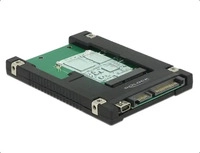 Delock 62853, Delock 62853 Schnittstellen-Konverter [1x SATA, USB 2.0 - 1x...