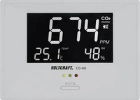 VOLTCRAFT CO-60, VOLTCRAFT CO2-60 Kohlendioxid-Messger&auml;t 0 - 3000 ppm