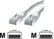 Value 21.99.0802, Value 21.99.0802 RJ45 Patchkabel CAT 6 S/FTP 2.00m Grau 1St.