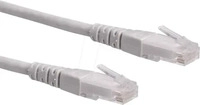 Roline 21.15.0931, Roline 21.15.0931 RJ45 Patchkabel CAT 6 U/UTP 1.00m Grau 1St.
