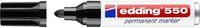Edding 4-550001, Edding 550 4-550001 Permanentmarker Schwarz wasserfest: Ja