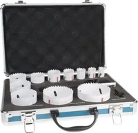 Makita D-47298, Makita D-47298 Lochs&auml;gen-Set 14teilig 19 mm, 22 mm, 25 mm, 29 mm, 35