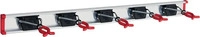 Bruns 60459, Bruns Ger&auml;tehalterleiste 5 Halter 60459 0.75 m