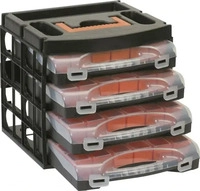 Alutec 56100, Alutec Sortimentskoffer-Set (L x B x H) 322 x 279 x 297mm Anzahl