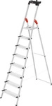 Hailo 8040-807, Hailo L80 ComfortLine 8040-807 Aluminium Stufen-Stehleiter inkl.