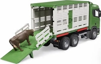 bruder 03548, Bruder Scania Super 560R Tiertransporter mit Rind Fertigmodell