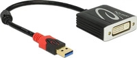 Delock 62737, Delock 62737 USB / DVI Adapterkabel [1x USB-A Stecker - 1x DVI-Buchse