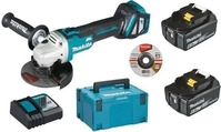 Makita DGA511RTJ, Makita DGA511RTJ DGA511RTJ Akku-Winkelschleifer 125 mm inkl. 2.