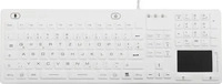 Renkforce RF-4222503, Renkforce IP 68 Industrie USB-Tastatur Wei&szlig;