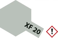 Tamiya 81320, Tamiya Acrylfarbe Mittel-Grau (matt) XF-20 Glasbeh&auml;lter 23ml,