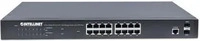 Intellinet 561341, Intellinet 561341 561341 19 Zoll Netzwerk-Switch 16 + 2 Port 1