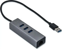 i-tec U3METALG3HUB, i-tec Netzwerkadapter 10 / 100 / 1000 MBit/s USB-A (USB 3.2 Gen
