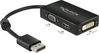 Delock 62656, Delock 62656 DisplayPort / VGA / HDMI / DVI Adapter [1x DisplayPort