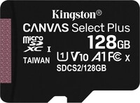 Kingston SDCS2/128GBSP, Kingston Canvas Select Plus microSDXC-Karte 128GB Class...