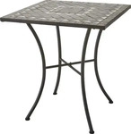 Siena Garden J53787, Siena Garden J53787 Como Tisch eckig 64x64 Stahl mit Mosaikoptik