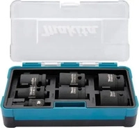 Makita E-16592, Makita Schlagschrauber-Steckschl&uuml;sseleinsatz-Set 7teilig...
